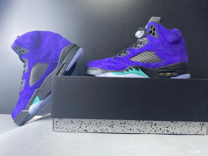Grape 136027-500 Retro 5 Alternate Air Jordan 0729